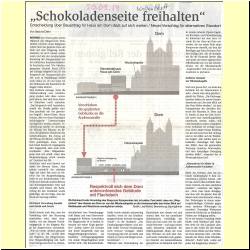 2014 09-20 Schokoladenseite freihalten